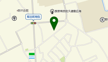 ハローストレージ佐久市取出町の地図画像