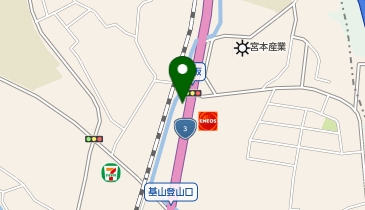 レンタル倉庫基山の地図画像