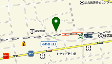レンタル倉庫篠栗の地図画像
