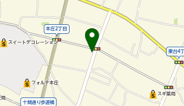 ニコニコ収納庫本庄東台の地図画像