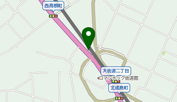 ニコニコ収納庫館林北成島の地図画像