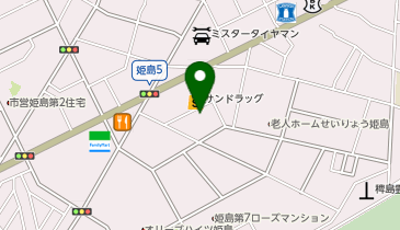 ハローストレージ西淀川姫島の地図画像
