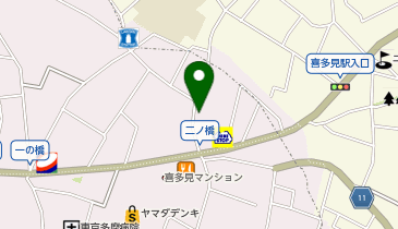 Pilates Mee喜多見店の地図画像