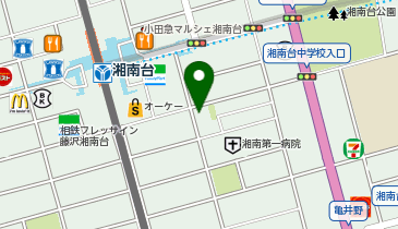 Pilates Mee湘南台店の地図画像