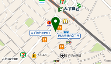 Pilates Meeみずほ台店の地図画像