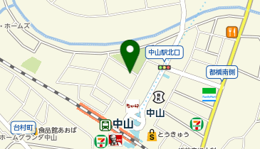 Pilates Mee中山店の地図画像