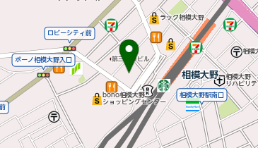 Pilates Mee相模大野店の地図画像