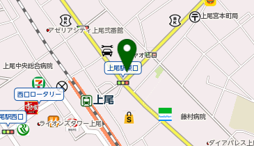 Pilates Mee 上尾店の地図画像