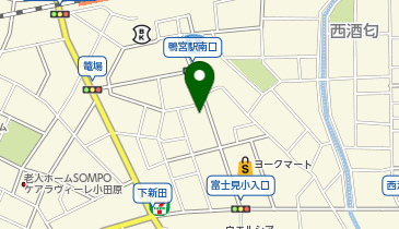 Pilates Mee 鴨宮店の地図画像