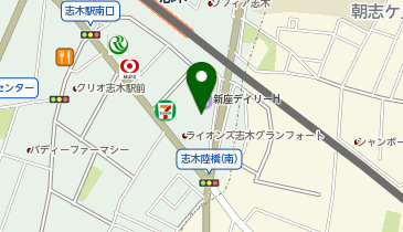 Pilates Mee志木店の地図画像