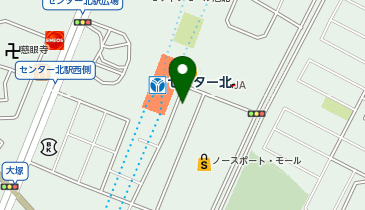 Pilates Mee センター北店の地図画像