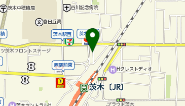 Pilates MeeJR茨木駅前店の地図画像