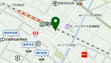 Pilates Mee安城店の地図画像