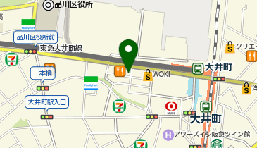 Pilates Mee 大井町店の地図画像
