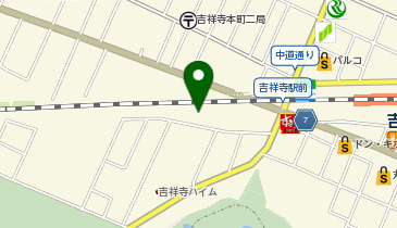 Pilates Mee吉祥寺店の地図画像