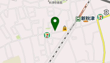Pilates Mee新秋津店の地図画像
