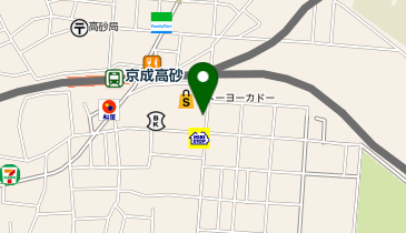 Pilates Mee京成高砂店の地図画像