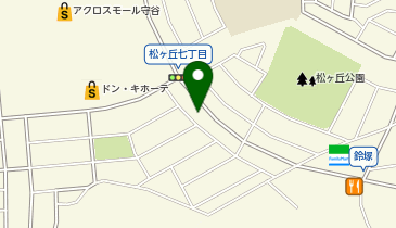 Pilates Mee守谷店の地図画像