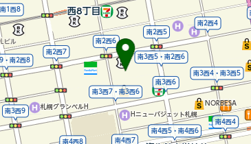 Pilates Mee札幌大通り店の地図画像
