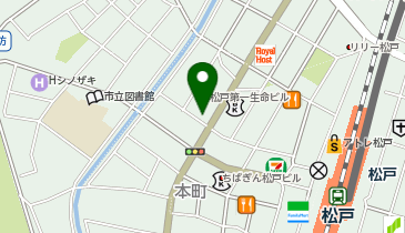Pilates Mee松戸店の地図画像