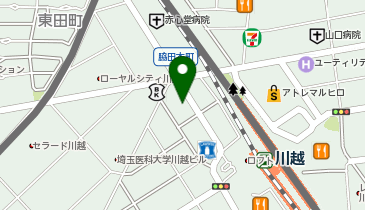 Pilates Mee川越店の地図画像