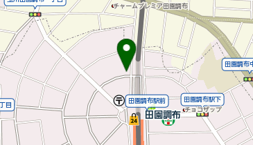 Pilates Mee田園調布店の地図画像