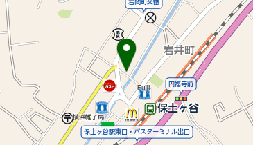 Pilates Mee保土ケ谷店の地図画像