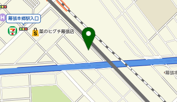 Pilates Mee幕張本郷店の地図画像