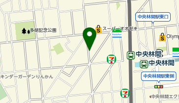 Pilates Mee中央林間店の地図画像