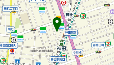 自遊空間 NEXT神田北口店の地図画像