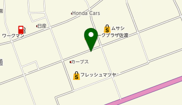 自遊空間 新潟佐渡店の地図画像