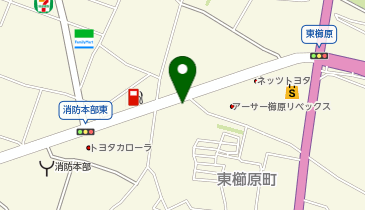 自遊空間 久留米櫛原店の地図画像