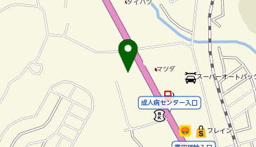 自遊空間 大分光吉店の地図画像