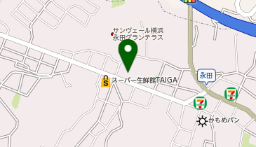 自遊空間 SELF井土ケ谷店の地図画像