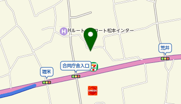 自遊空間 SELF松本インター店の地図画像
