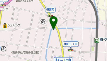 コインランドリー野々市店の地図画像