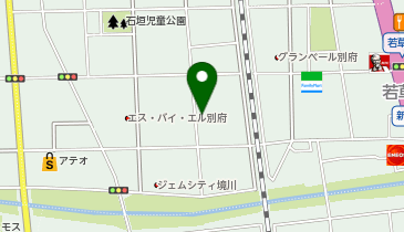 コインランドリーUGの地図画像