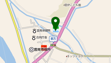 コインランドリー木次店の地図画像