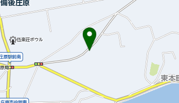 コインランドリー庄原店の地図画像