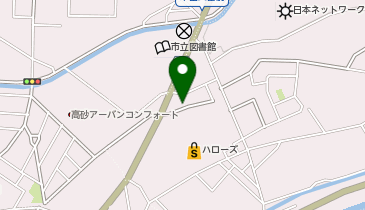 洗濯爽快コインランドリー高砂店の地図画像