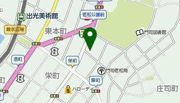 コインランドリーレモンの地図画像