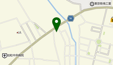 大型コインランドリー駒羽根店の地図画像