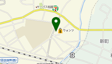 WASH-PARK船越店の地図画像