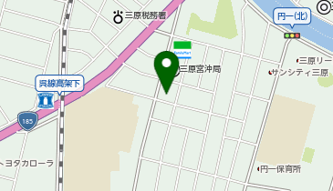 コインランドリー16(三原宮沖店)の地図画像