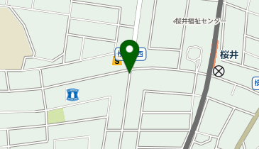 ハッピーベア桜井店の地図画像