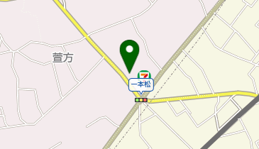 コインランドリー一本松店の地図画像