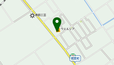 ウェルシア近江八幡店の地図画像