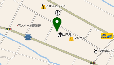 コインランドリー山本店の地図画像
