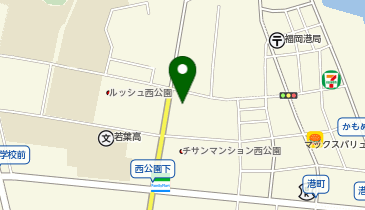 コインランドリー西公園店の地図画像