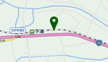 コインランドリーR 浦庄店の地図画像